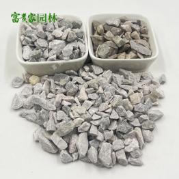 灰石子 水磨石地坪灰色砾石 铺路造景专用灰石