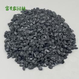 透水地砖用黑沙 外墙真石漆黑沙子 水磨地板黑石子