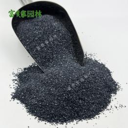 厂家直发 商场户外水磨石台面黑沙 高耐磨黑砂 水磨地板黑石子