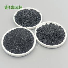 富贵家水磨石用黑沙子 儿童乐园防滑水磨地坪黑石子 外墙打磨黑砂 