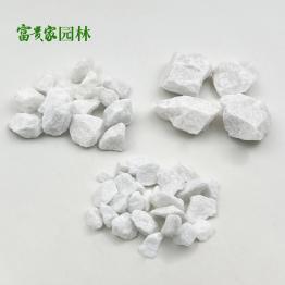 机制白砾石 富贵家地坪打磨白石 白色碎石白石子