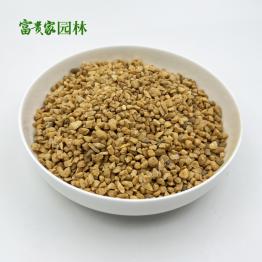 黄金沙造景装饰用黄色石子 6-9毫米黄卵石 金黄水磨石子 黄砾石