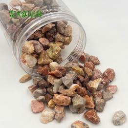 铺路造景胶粘石 粉红水洗石 枯山水造景砾石 厂批粉红石子整车惠