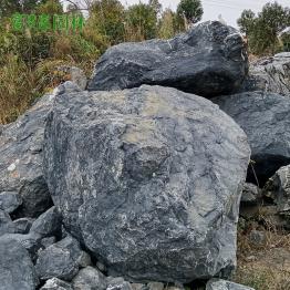 富贵家黑山石 高雅清幽园林景观造景黑色石块 草地点缀黑石 可定制 