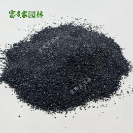 黑色水洗石无机水磨地坪骨料 佛山庭院铺面铺路造景胶粘石黑沙石