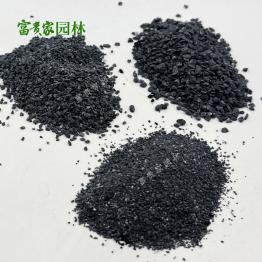 天然灰黑色砾石子20-40目 珠海水磨石地面用骨料黑沙 造景装饰细沙