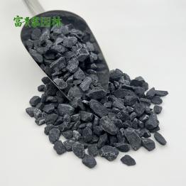 铺路石黑色碎石 透水地面黑石子 黑碎石 规格齐全  - 副本 - 副本
