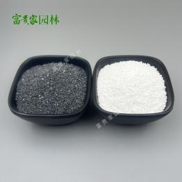 工程铺路黑色机制小石子 无机花坛座椅水磨用瓜子石20目黑石子