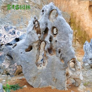 造型太湖石独石 新中式枯山水庭院观赏假山石