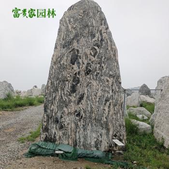 花纹景观石园林泰山石刻字雪浪石供应